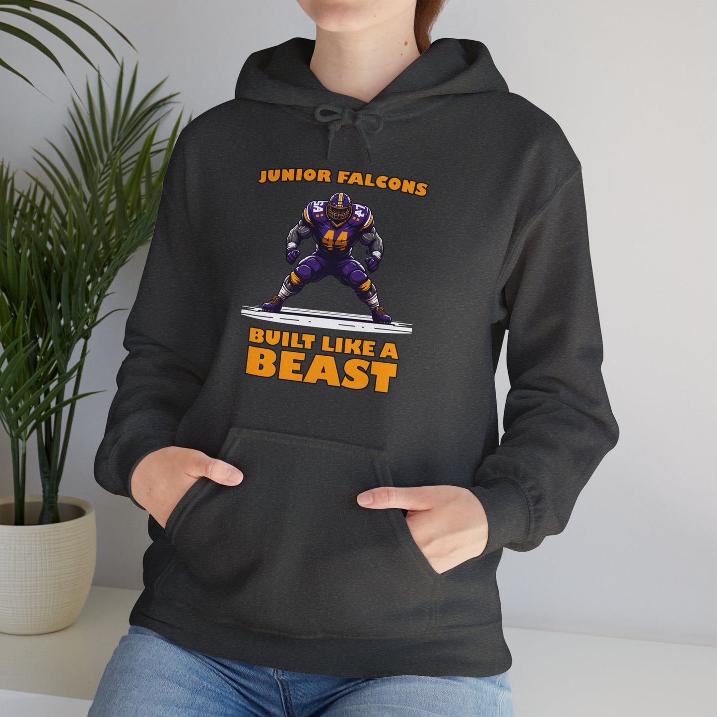 Football - Adult Sweatshirt - Built like a beast