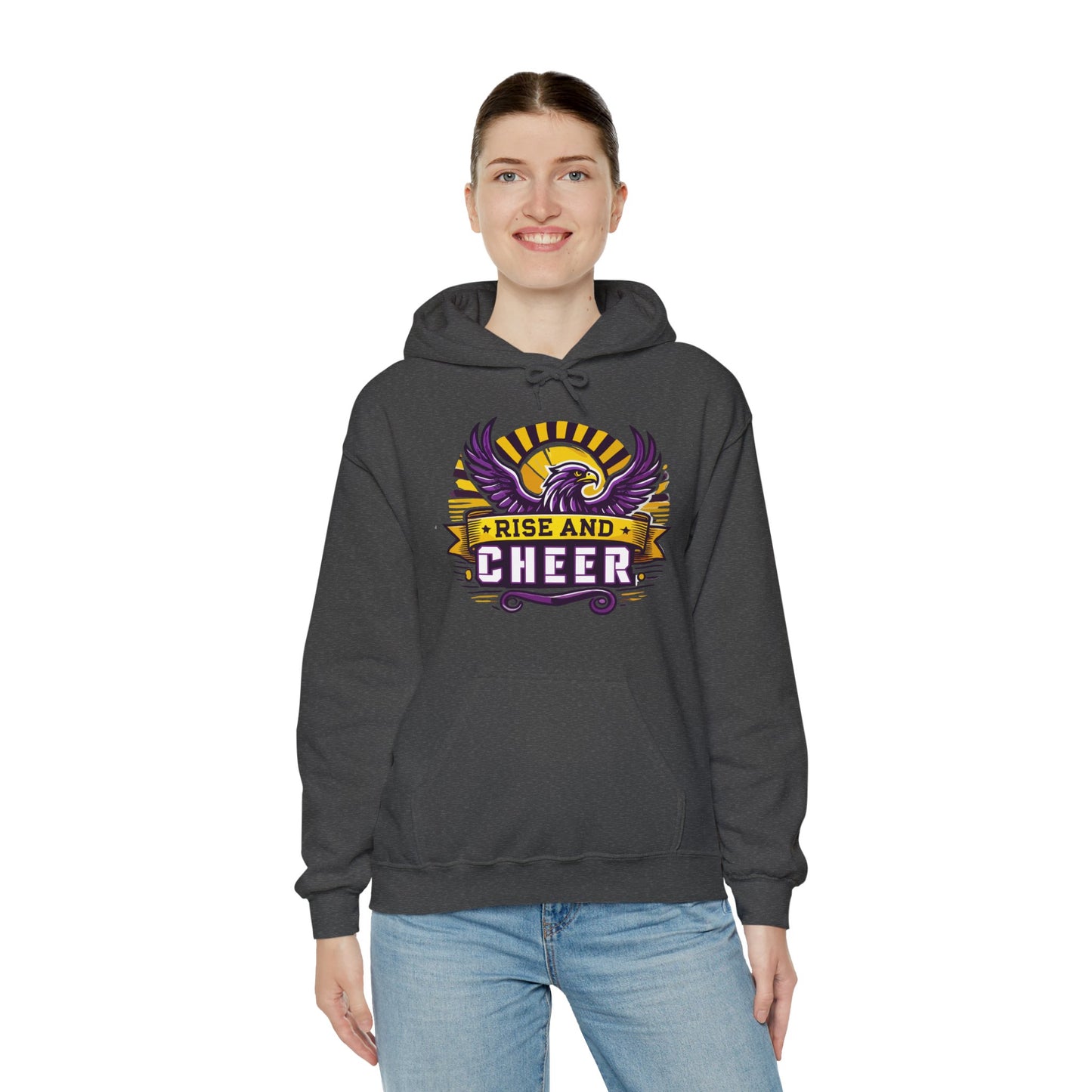Cheer - Adult Sweatshirt - Rise and Cheer