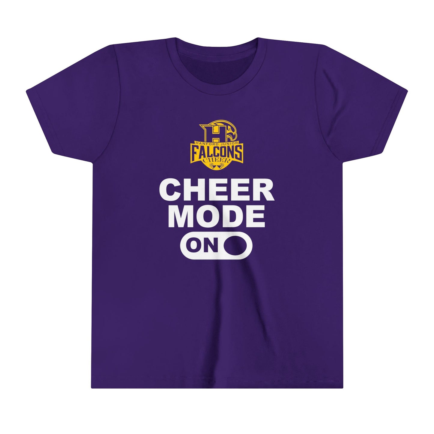 Cheer - Youth T-Shirt - Cheer Mode On