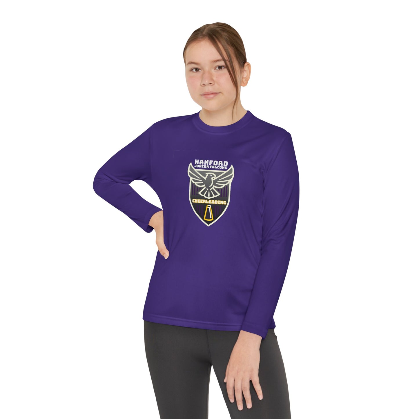 Cheer - Youth Long Sleeve - Shield Logo