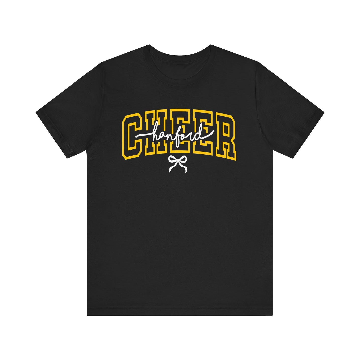 Cheer - Adult T-Shirt - Hanford Cursive