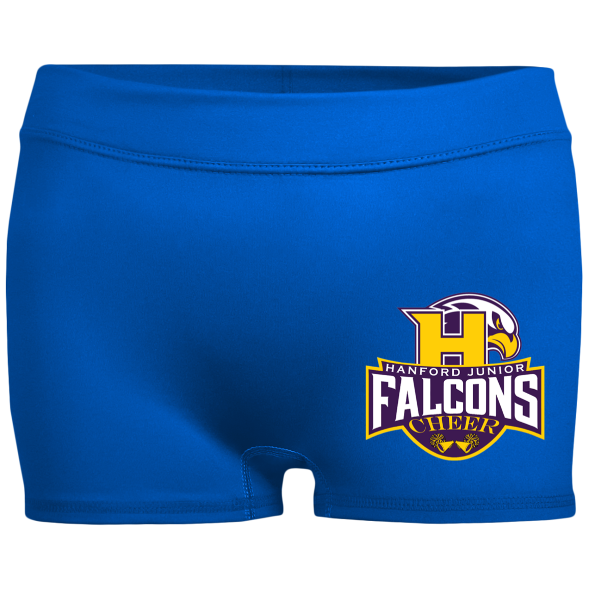 1232 Ladies' Fitted Moisture-Wicking 2.5 inch Inseam Shorts