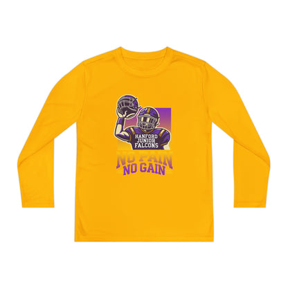 Football - Youth Long Sleeve - No Pain No Gain