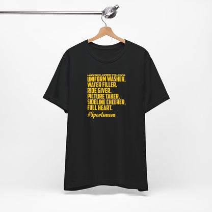 Team Items - Adult T-Shirt - #SportsMom