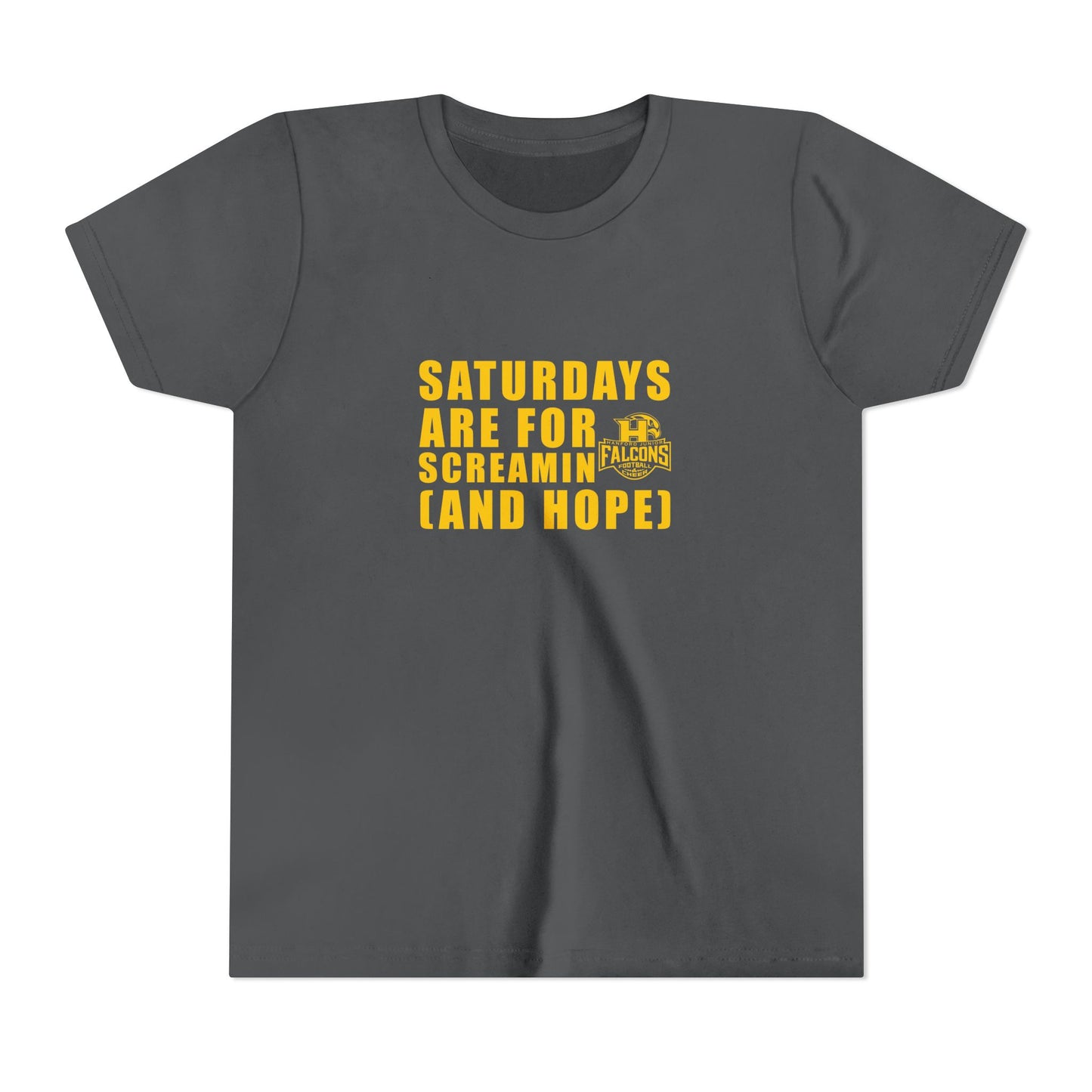 Football - Youth T-Shirt - Saturdays are for screamin
