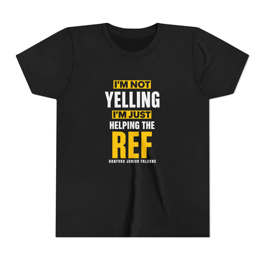 Football - Youth T-Shirt - I'm Not Yelling