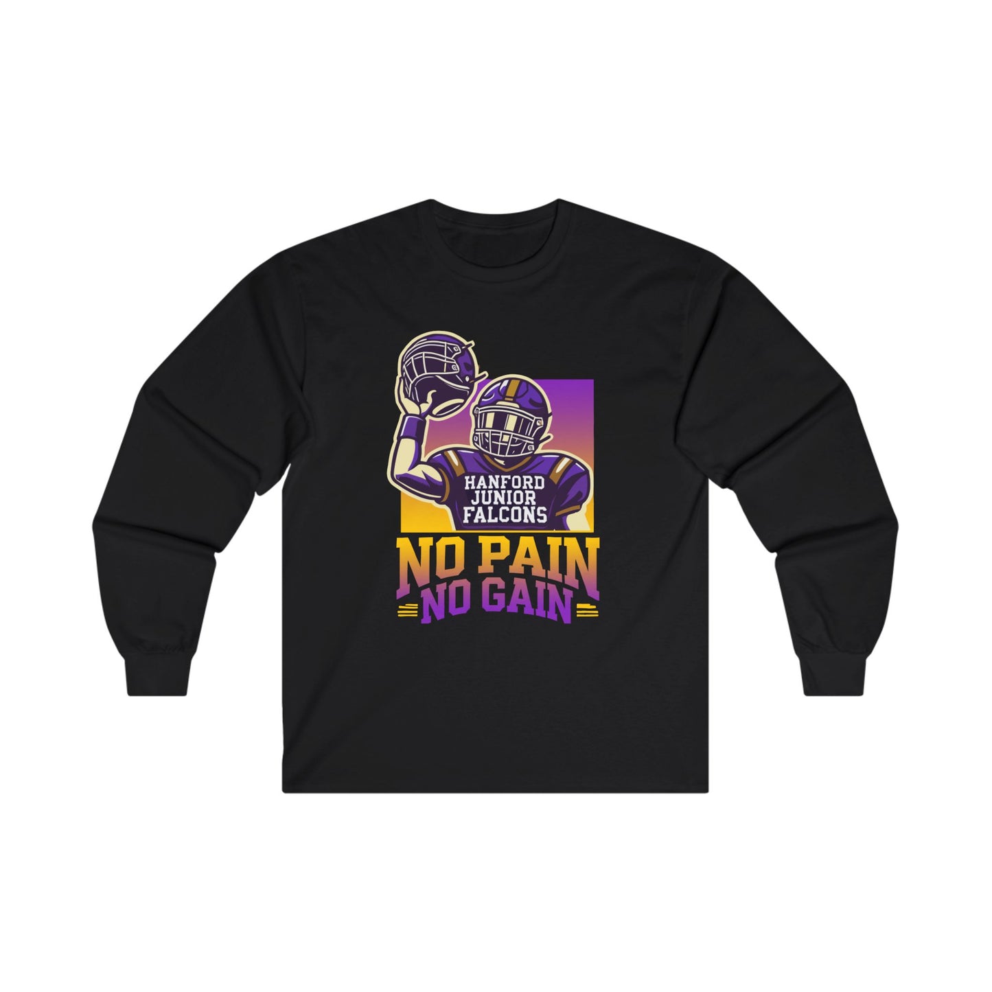 Football - Adult Long Sleeve - No Pain No Gain