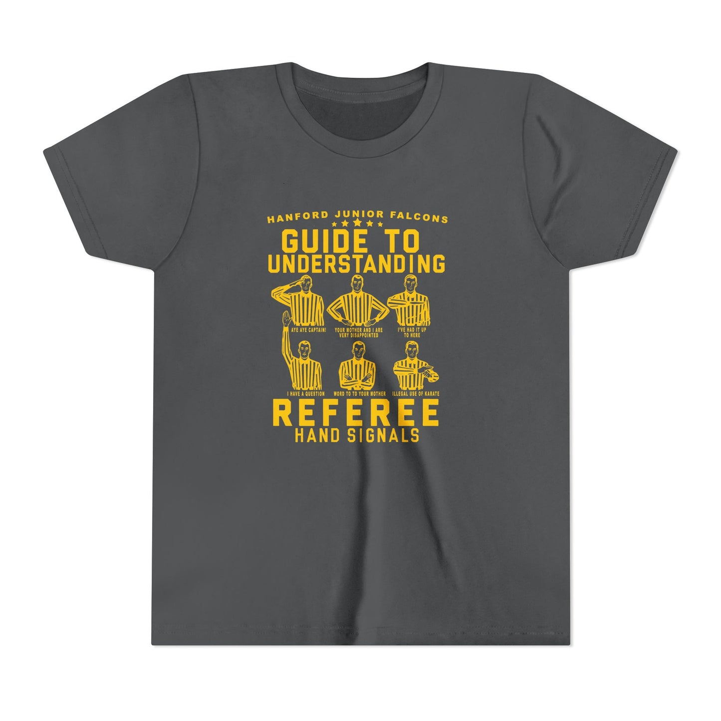 Football - Youth T-Shirt - Guide to understanding referee