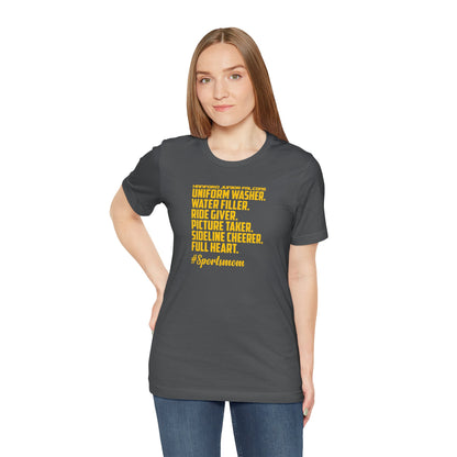 Team Items - Adult T-Shirt - #SportsMom