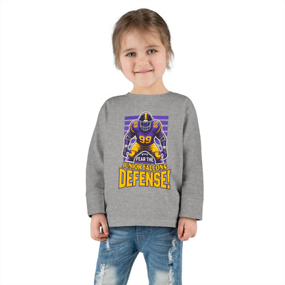 Football - Toddler Long Sleeve - Fear the Defense