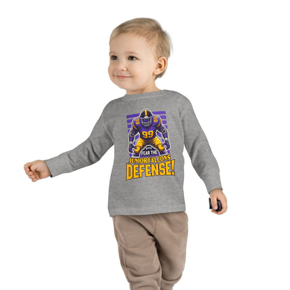 Football - Toddler Long Sleeve - Fear the Defense