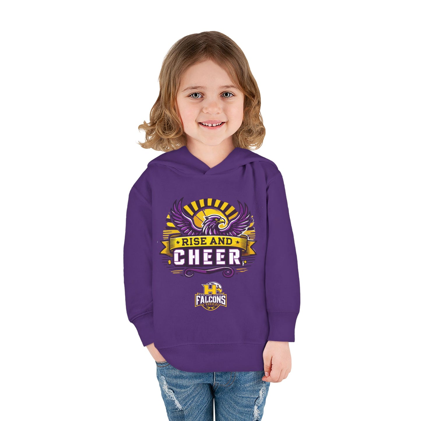 Cheer - Toddler Sweatshirt - Rise and Cheer