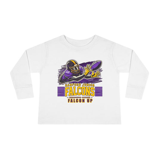 Football - Toddler Long Sleeve - Falcon Up