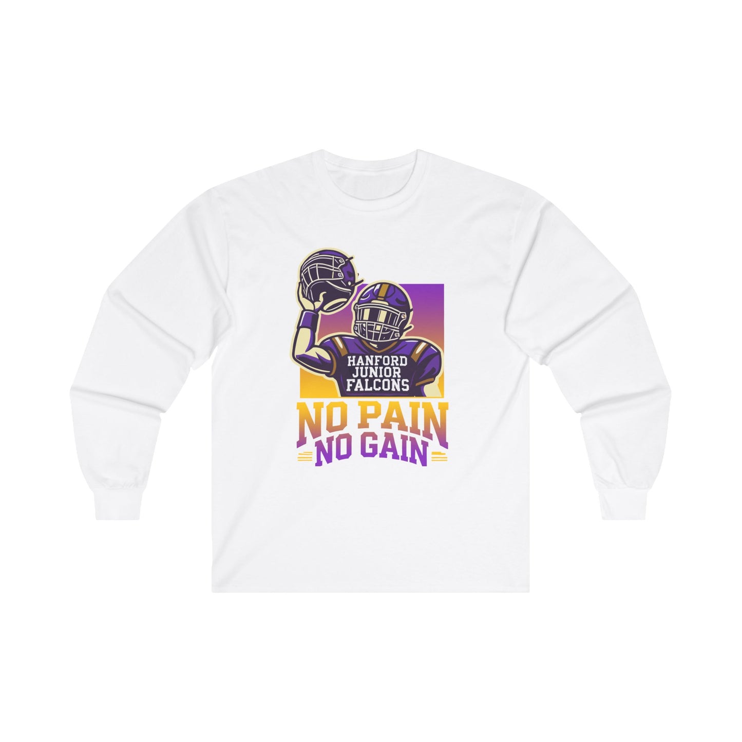 Football - Adult Long Sleeve - No Pain No Gain