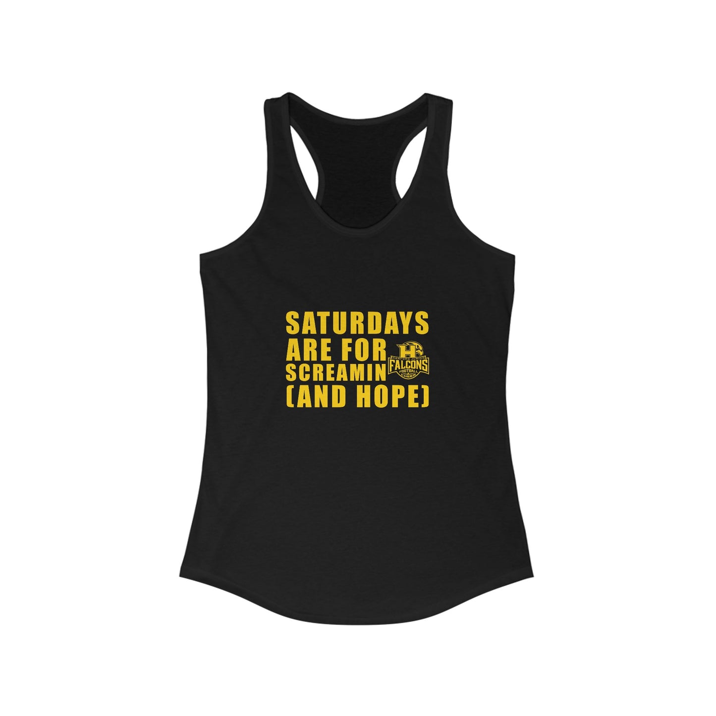 Football - Adult Tanktop - Saturdays are for screamin