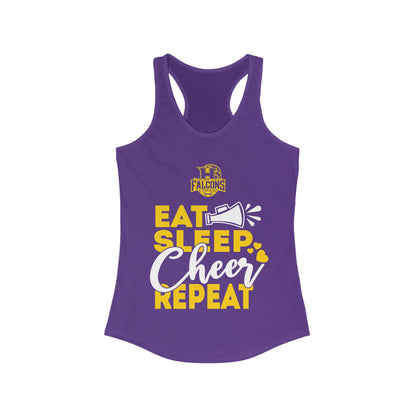 Cheer - Tanktop - Eat Sleep Cheer Repeat