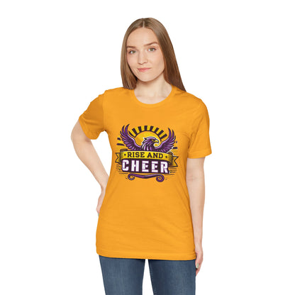 Cheer - Adult T-Shirt - Rise and Cheer