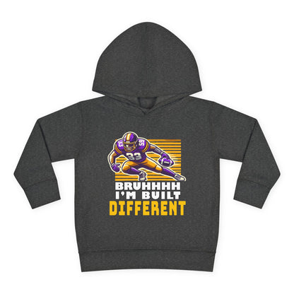 Football - Toddler Sweatshirt - Bruhhh I'm Built Different