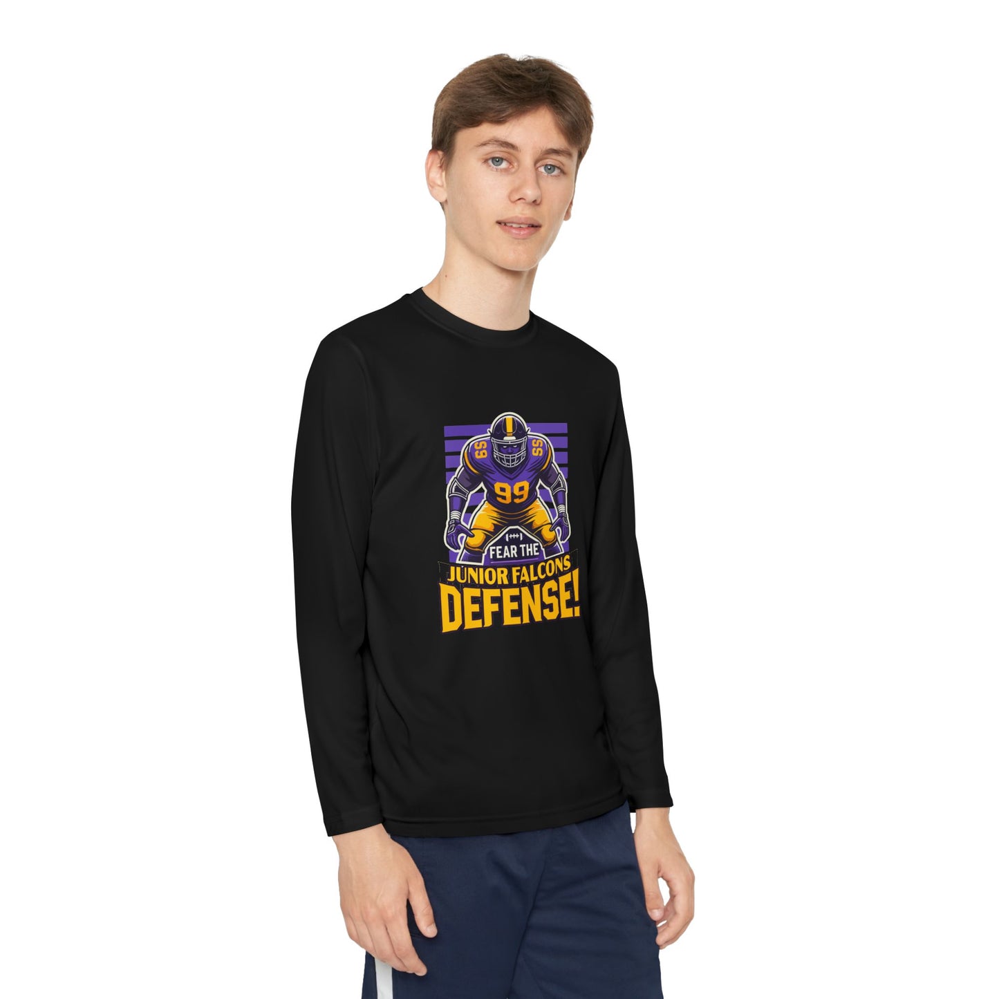 Football - Youth Long Sleeve - Fear the Defense