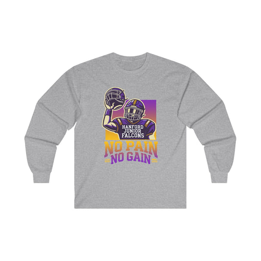 Football - Adult Long Sleeve - No Pain No Gain