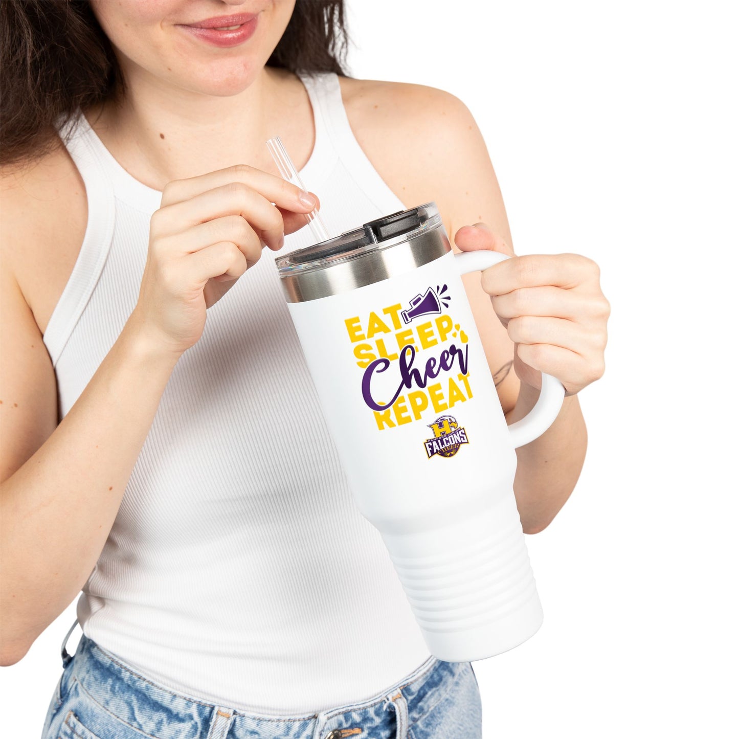 Cheer - Other 40oz Tumbler - Eat Sleep Cheer Repeat