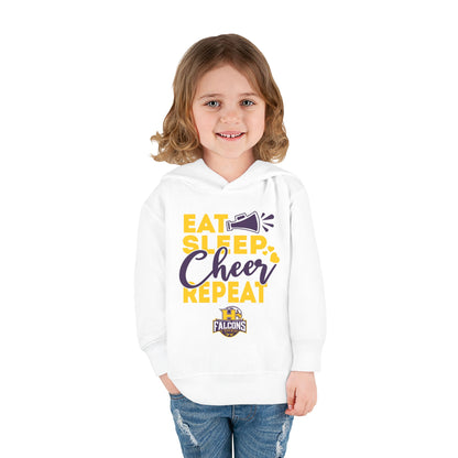 Cheer - Toddler Sweatshirt - Eat Sleep Cheer Repeat