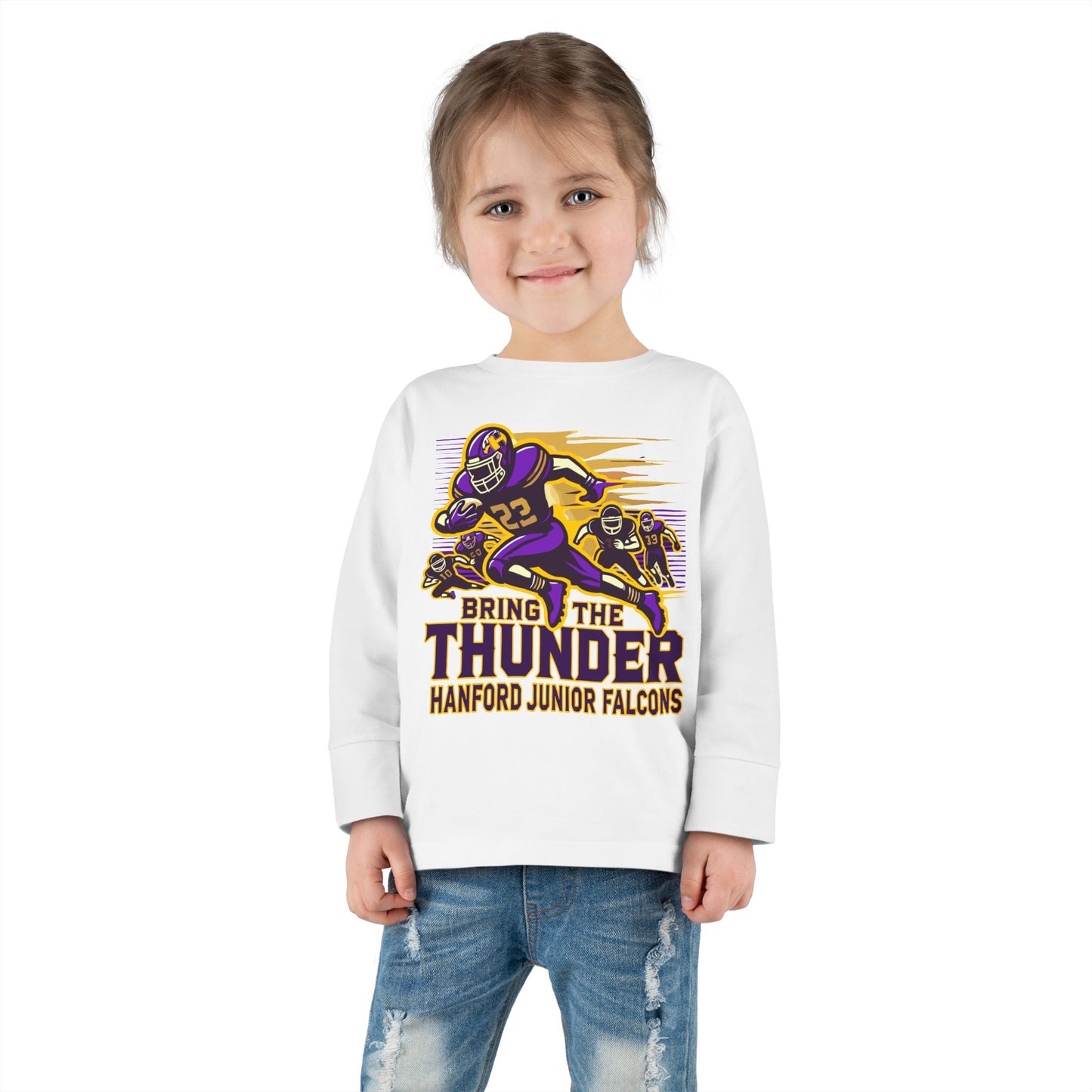 Football - Toddler Long Sleeve - Bring the Thunder