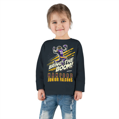 Football - Toddler Long Sleeve - Bring the Boom