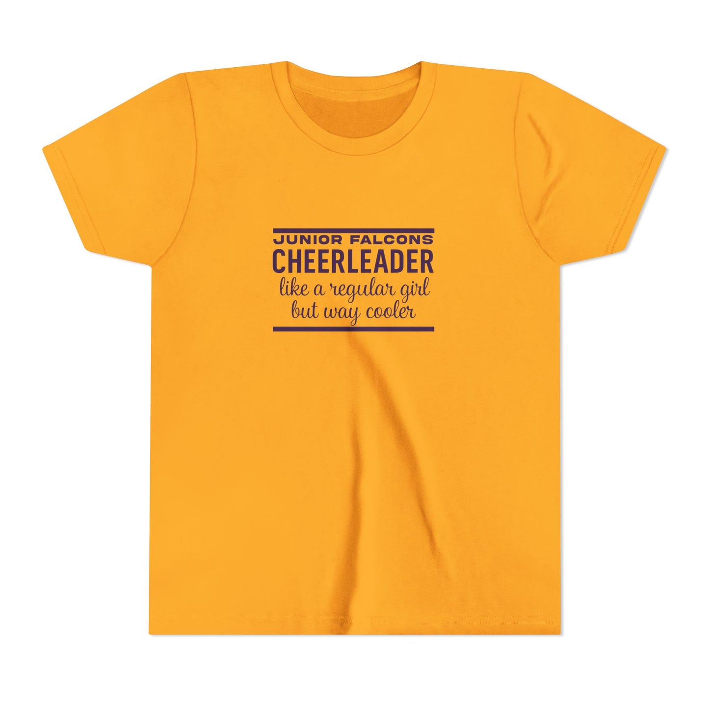 Cheer - Youth T-Shirt - Like a regular girl, but way cooler