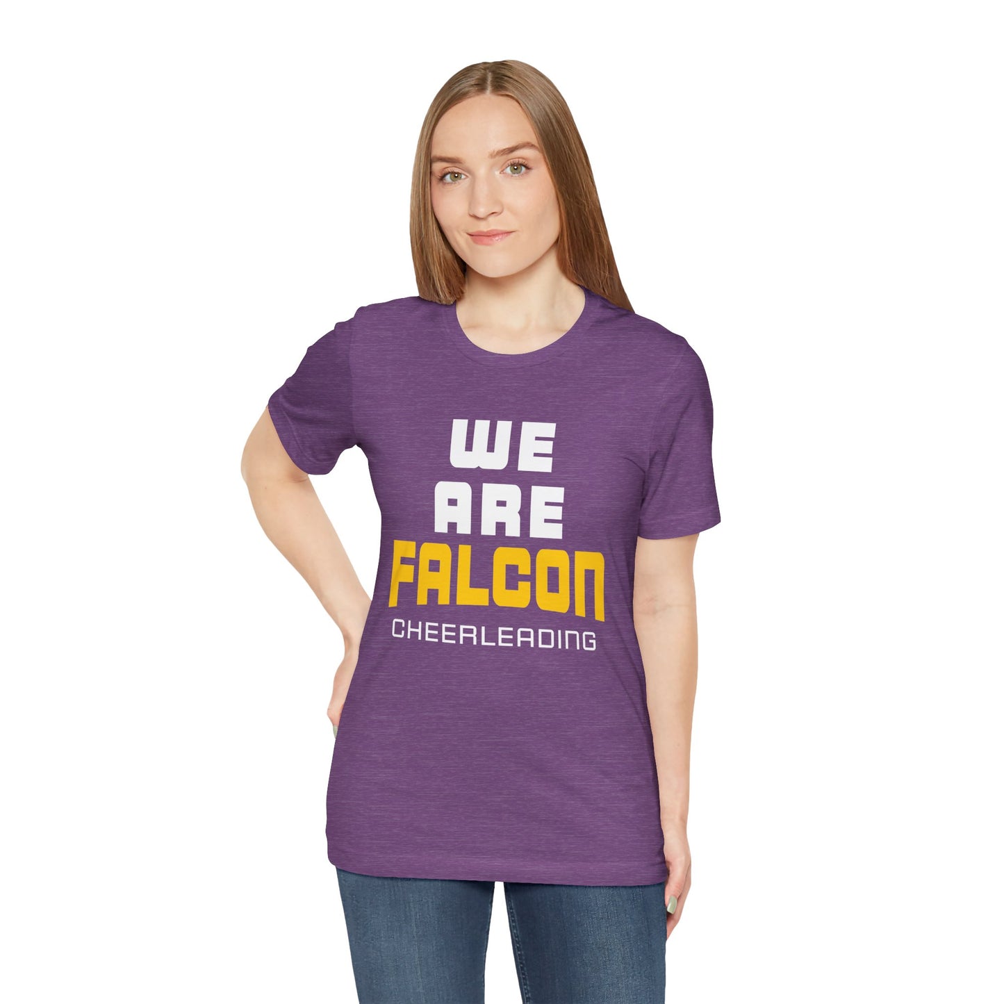 Cheer - Adult T-Shirt - We Are Falcon Cheerleading