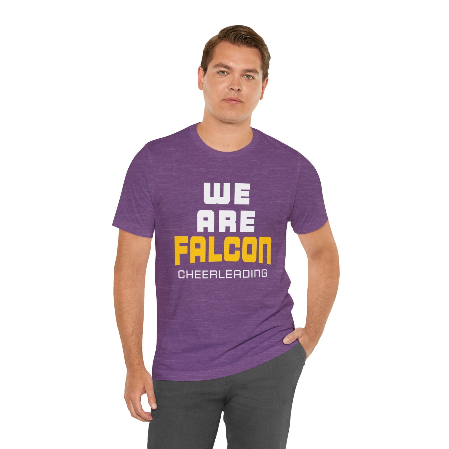 Cheer - Adult T-Shirt - We Are Falcon Cheerleading