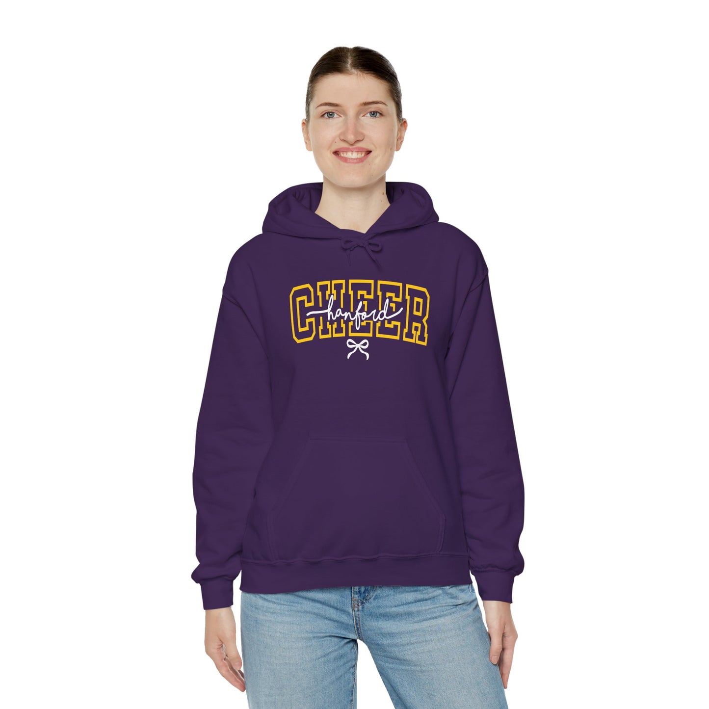 Cheer - Adult Sweatshirt - Hanford Cursive