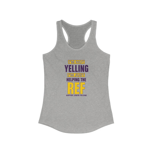 Football - Adult Tank Top - I'm Not Yelling