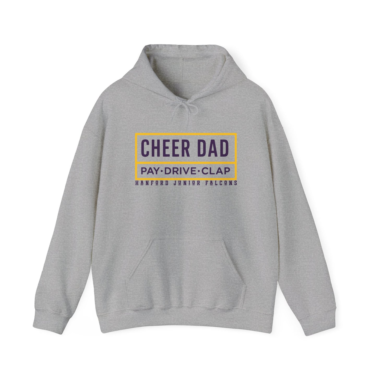 Cheer - Adult Sweatshirt - Cheer Dad: Pay-Drive-Clap