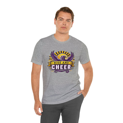 Cheer - Adult T-Shirt - Rise and Cheer