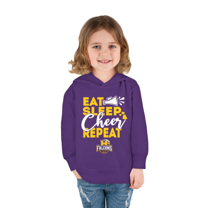 Cheer - Toddler Sweatshirt - Eat Sleep Cheer Repeat