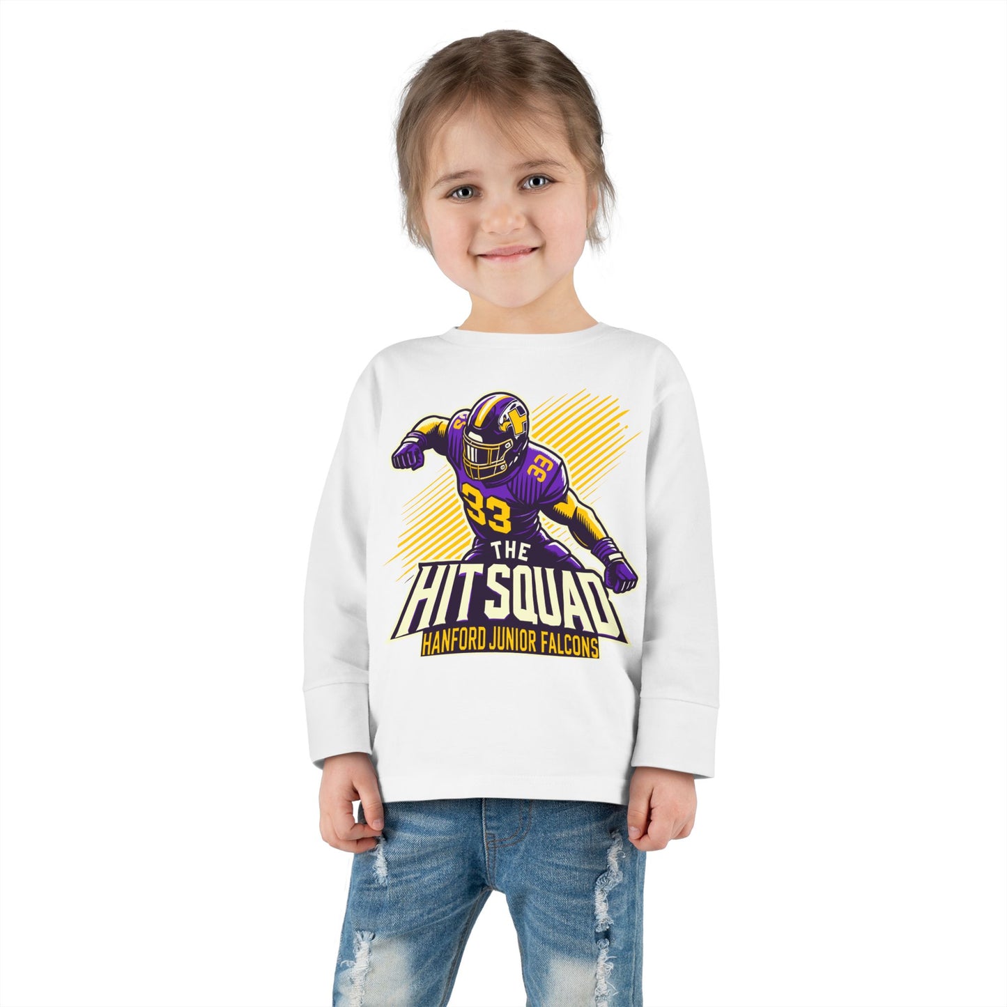 Football - Toddler Long Sleeve - Hit Squad