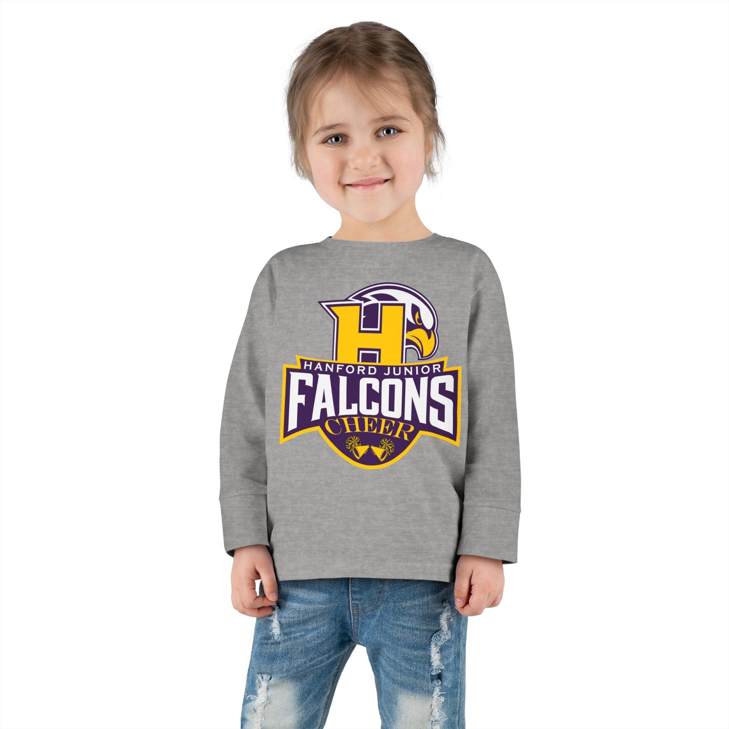 Cheer - Toddler Long Sleeve - Main Logo