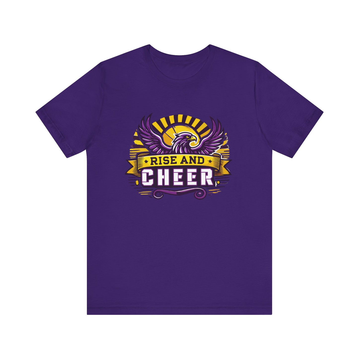 Cheer - Adult T-Shirt - Rise and Cheer