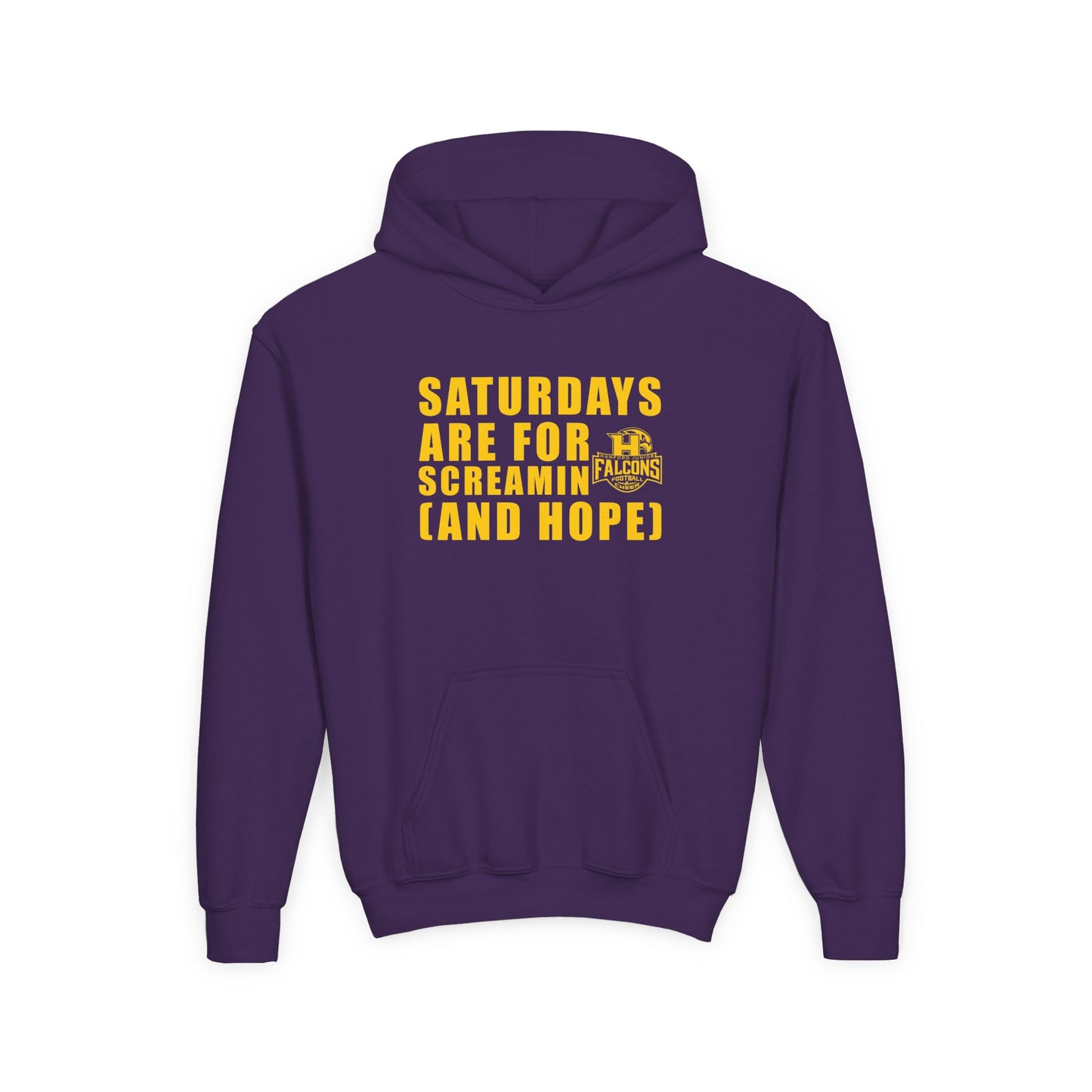 Football - Youth Sweatshirt - Saturdays are for screamin