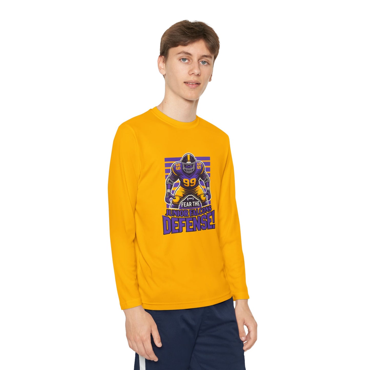 Football - Youth Long Sleeve - Fear the Defense