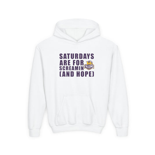 Football - Youth Sweatshirt - Saturdays are for screamin