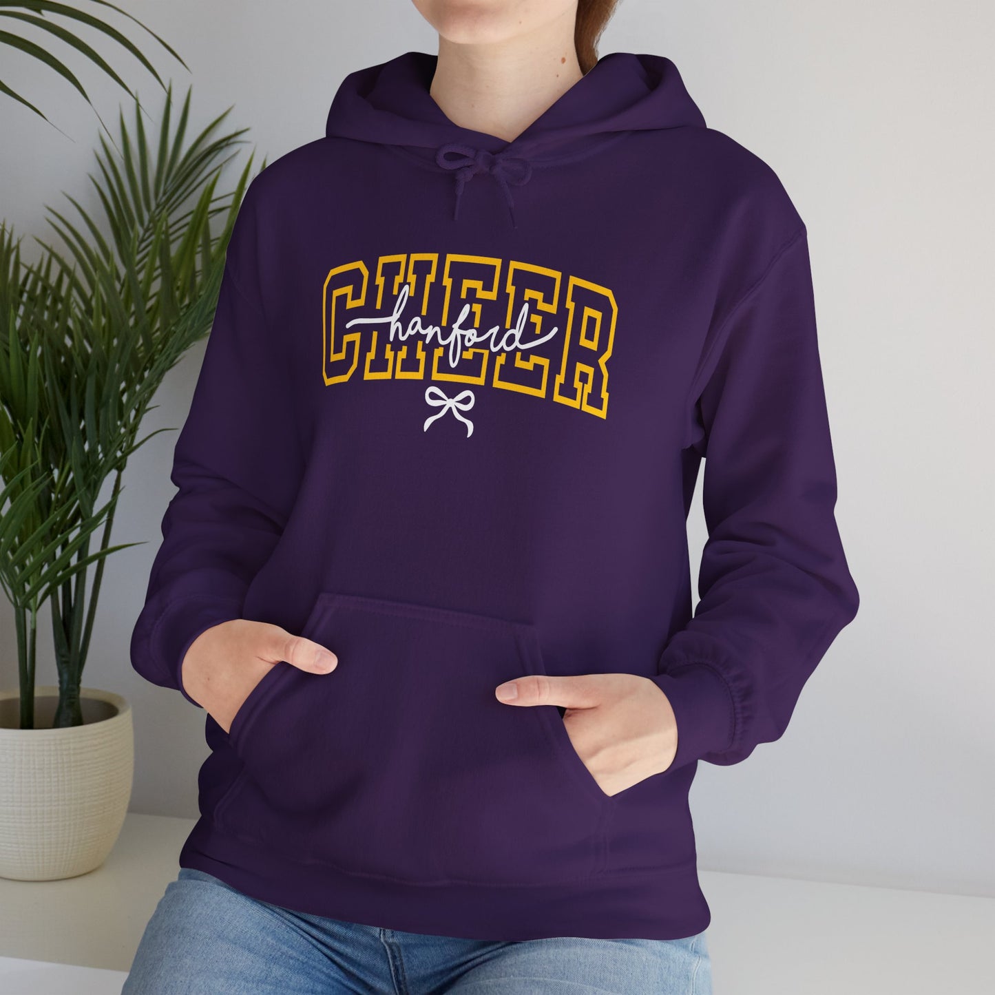 Cheer - Adult Sweatshirt - Hanford Cursive