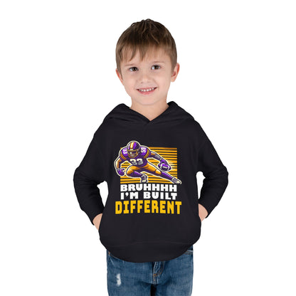 Football - Toddler Sweatshirt - Bruhhh I'm Built Different