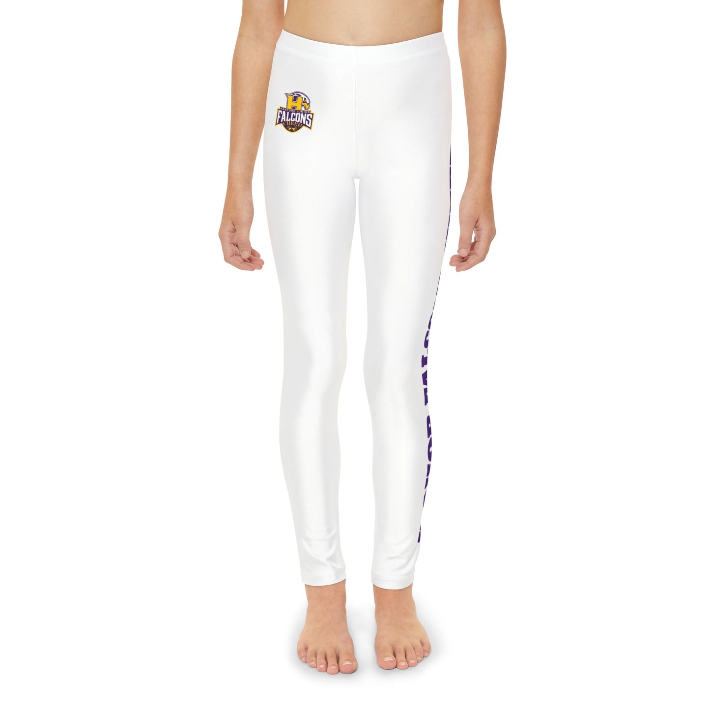 Cheer - Youth Pants - Yoga (White)