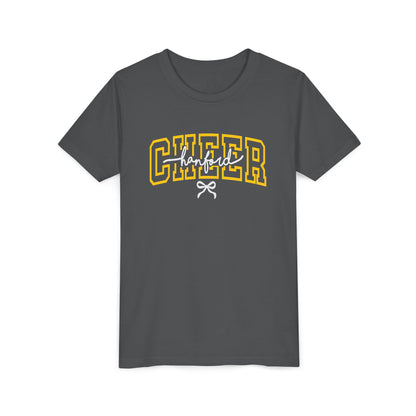 Cheer - Youth T-Shirt - Hanford Cursive