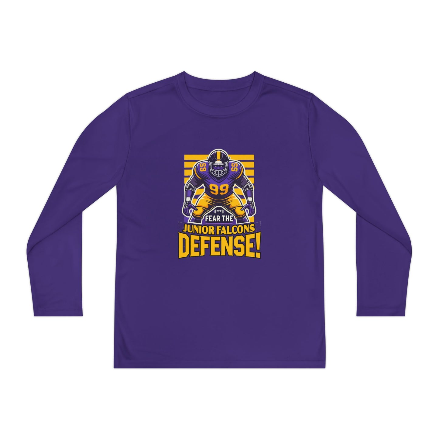 Football - Youth Long Sleeve - Fear the Defense