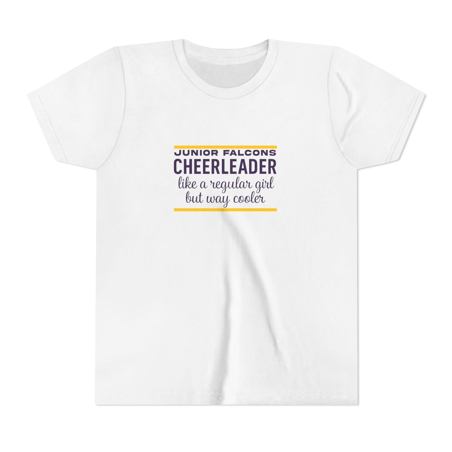 Cheer - Youth T-Shirt - Like a regular girl, but way cooler