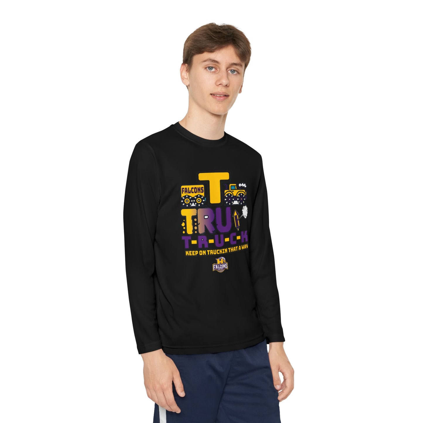 Cheer - Youth Long Sleeve - Keep on Truckin