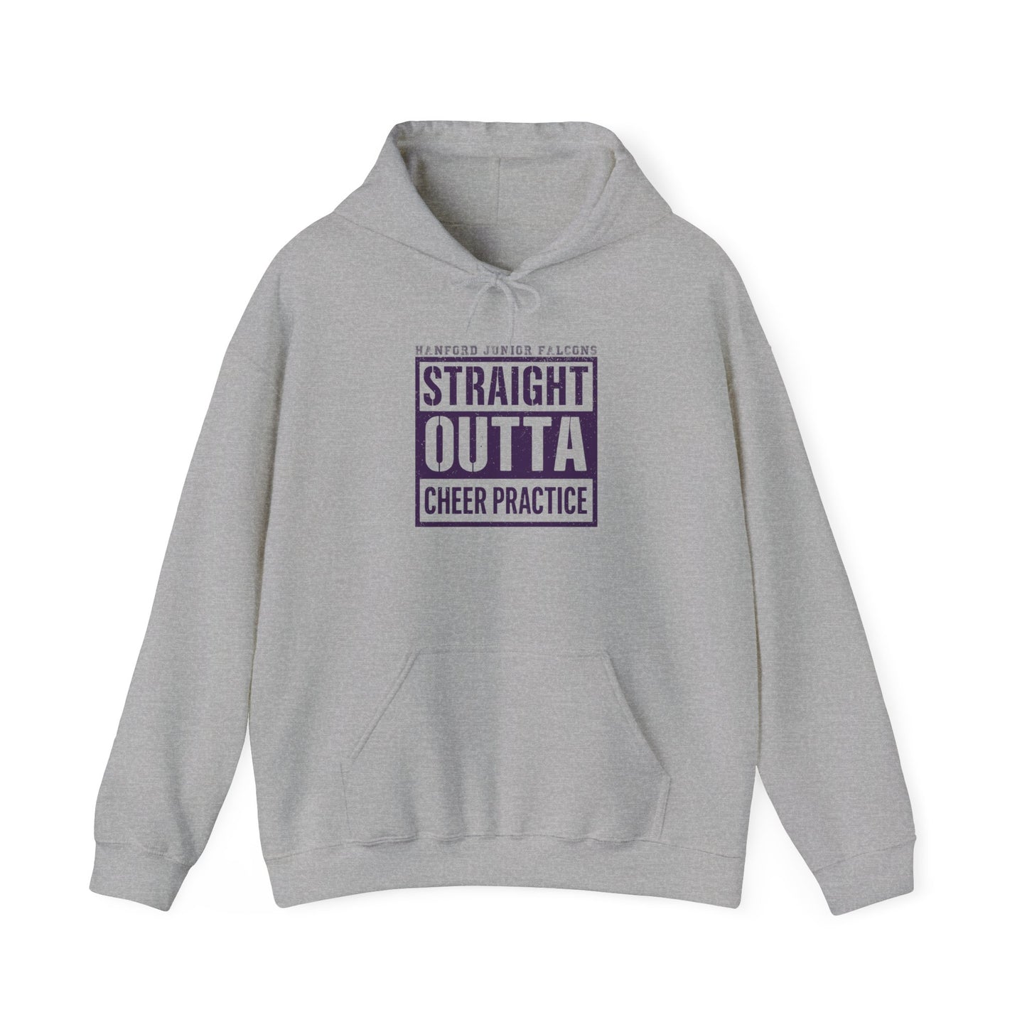 Cheer - Adult Sweatshirt - Straight Outta Cheer Practice